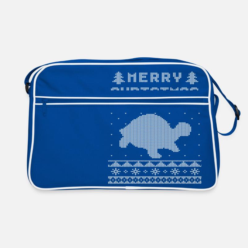 Ugly Christmas Turtle Edition Retro Bag