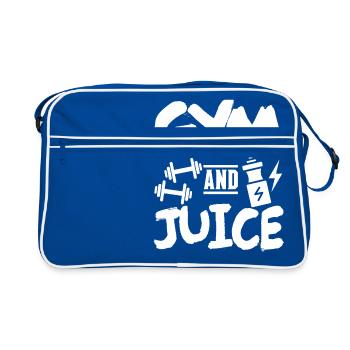Fitness Gym - Retro Bag - blue/white - Front