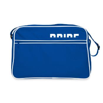 Bachelorette de la mariée - Sac Retro - bleu/blanc - Devant