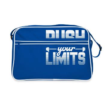 Fitness Gym - Retro Bag - blue/white - Front
