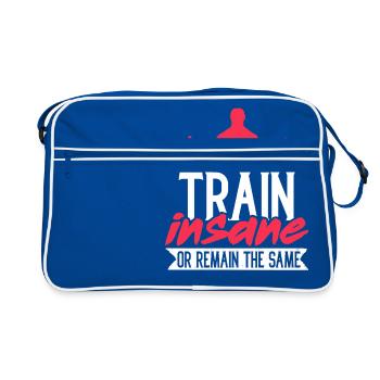 Fitness Gym - Retro Bag - blue/white - Front