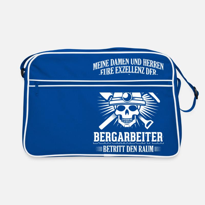 Bergarbeiter Retro Tasche