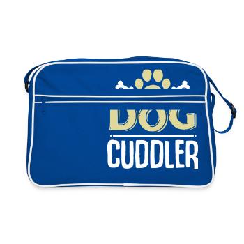 dog - Retro Bag - blue/white - Front