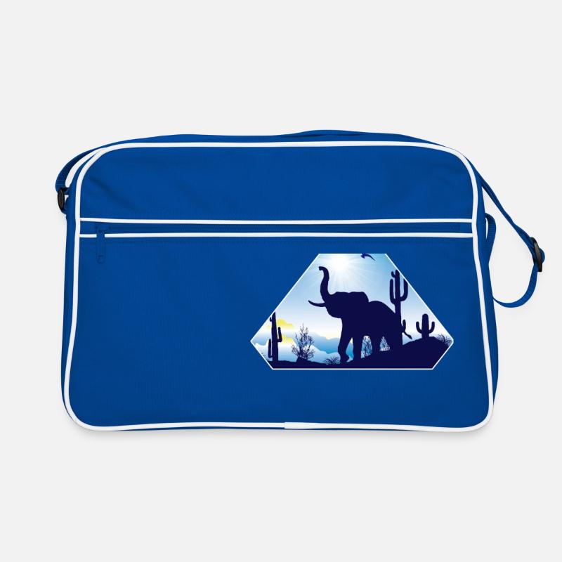 Elefant Retro Tasche