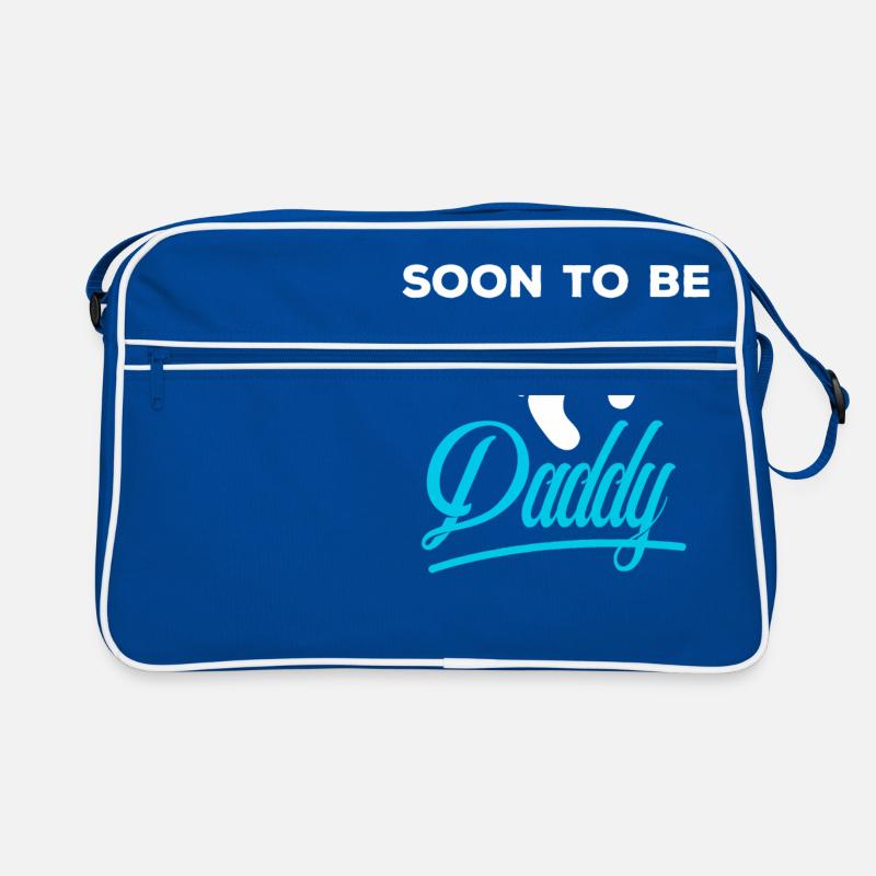 Bientôt père! L'enfant de cadeau de papa Expectant arrive Sac Retro