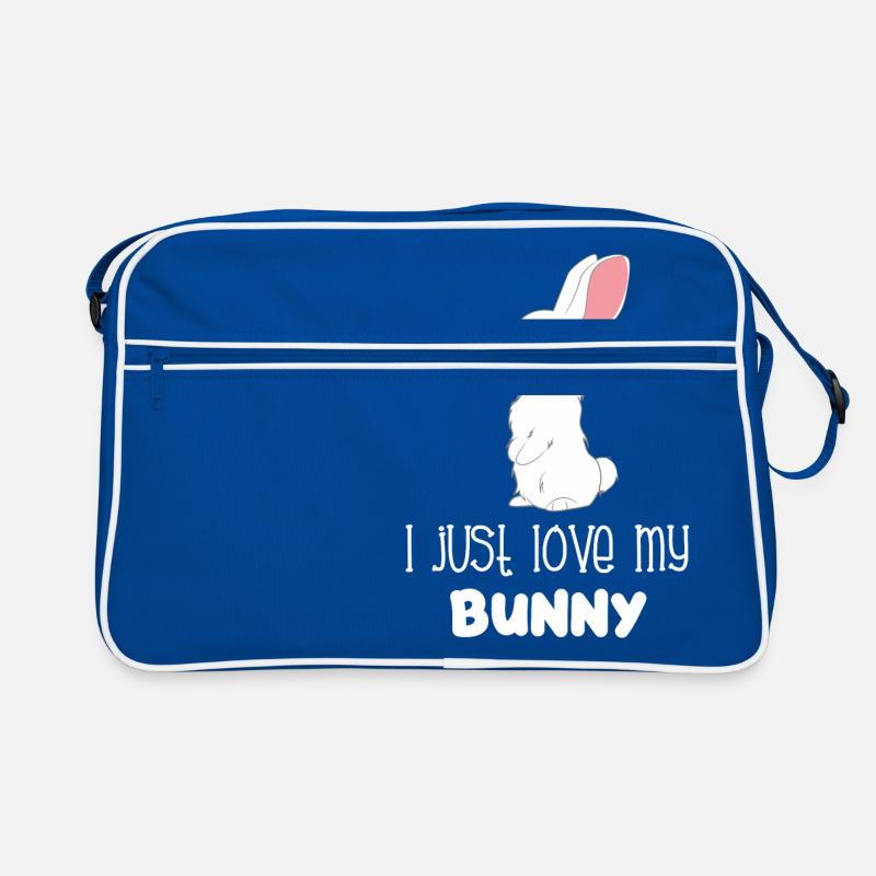 Bunnies - Rabbit - Bunny owners - Love Retro Bag
