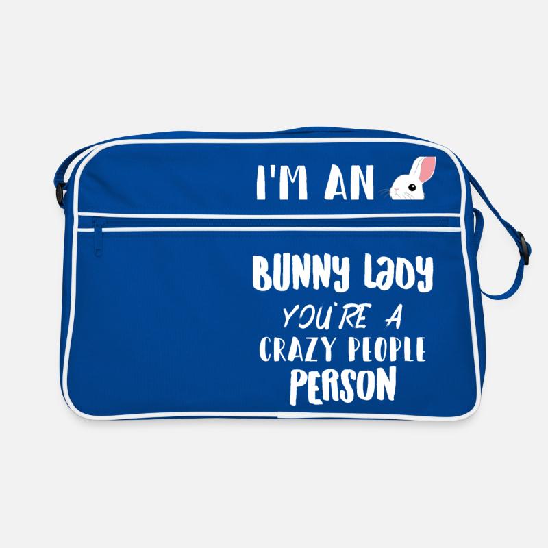 Hasen - Hase - Hasenbesitzer - Lustig - Geschenk Retro Tasche