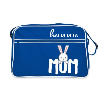 Rabbit - Rabbit - Rabbit owner - Rabbit Mama - Retro Bag - blue/white - Front