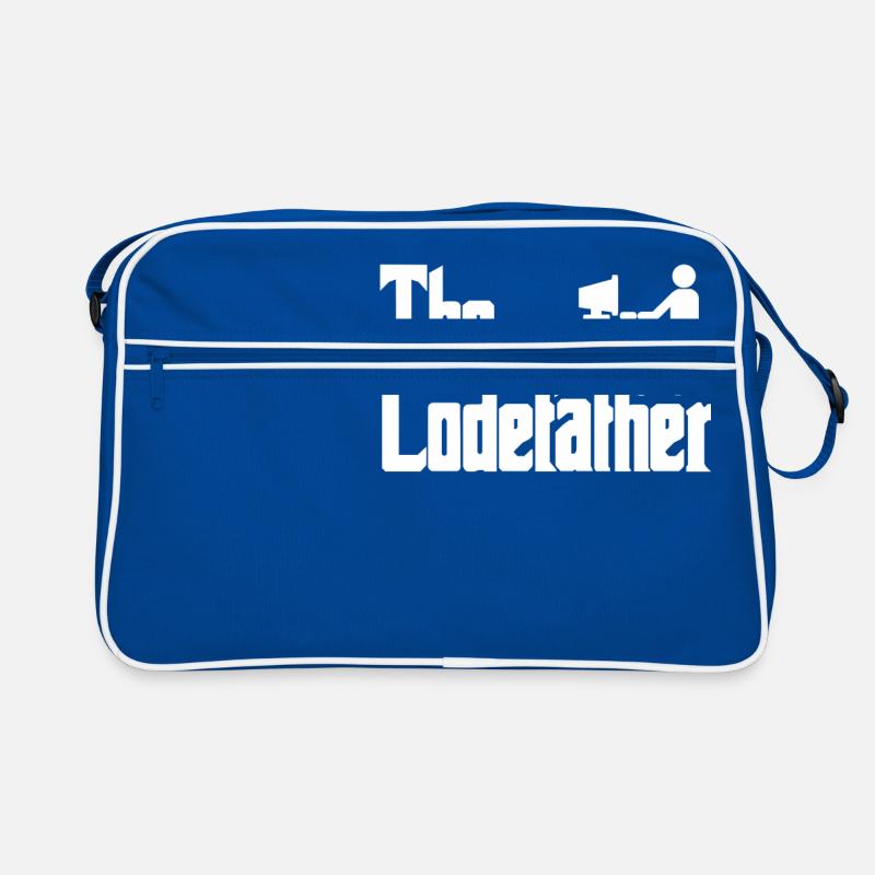 The Codefather Programmer PC Coding Gift Retro Bag