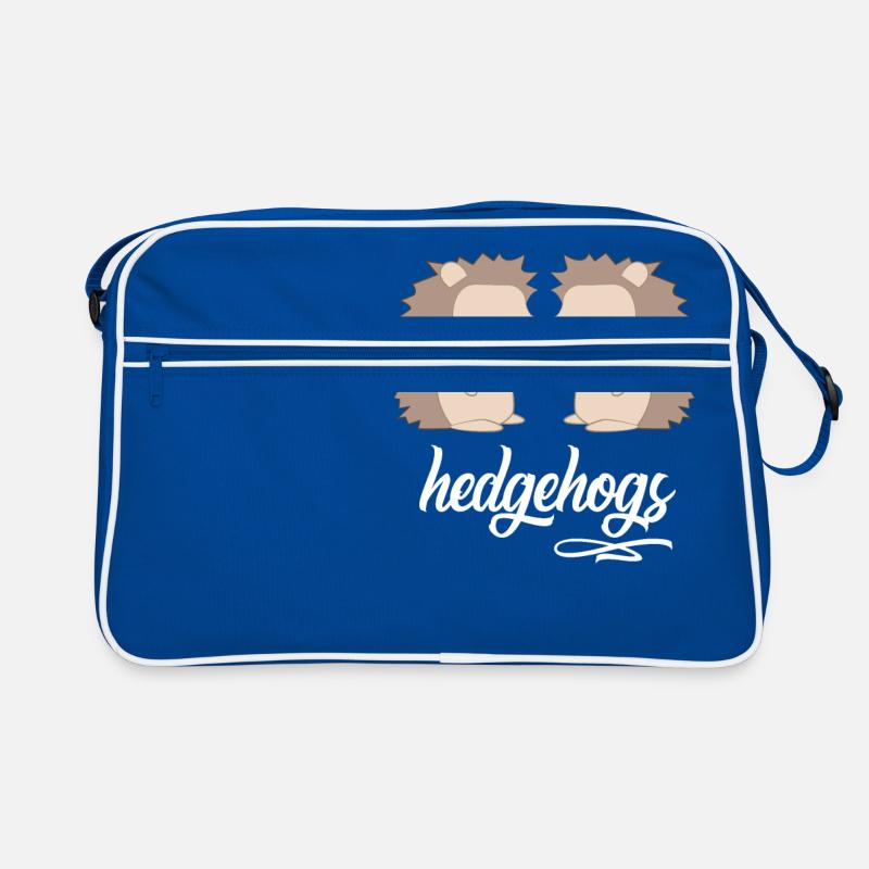 Hérisson - Hérisson amoureux - Hérisson fan - Hedgie - Mignon Sac Retro