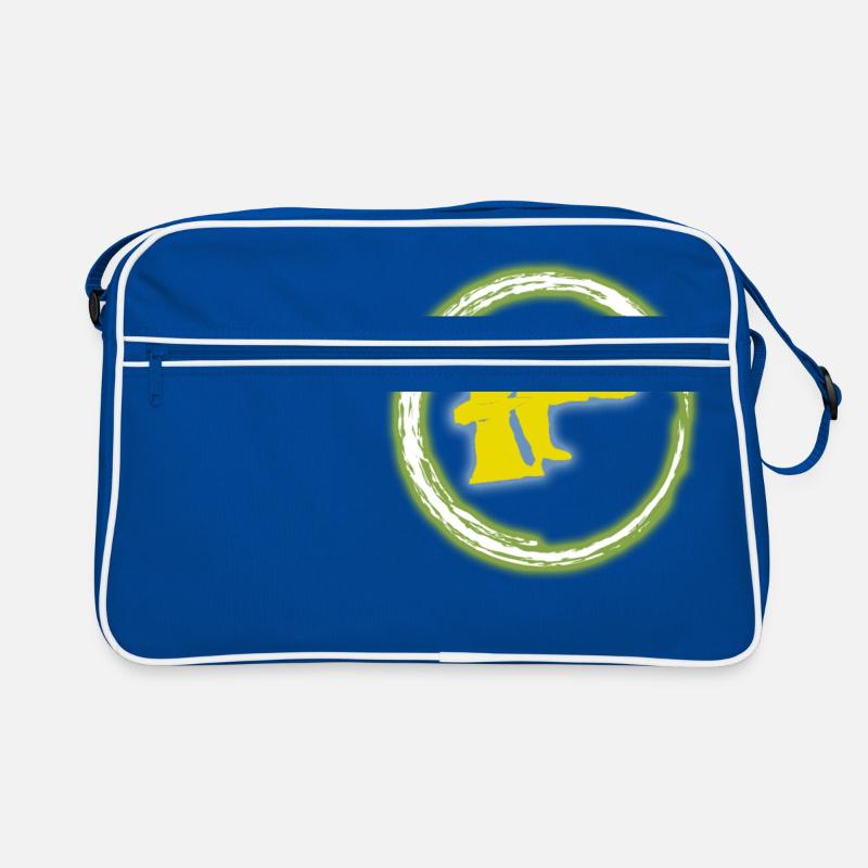 Glow Dabbing T-Shirt Neon Party Glow Effect Retro Retro Bag