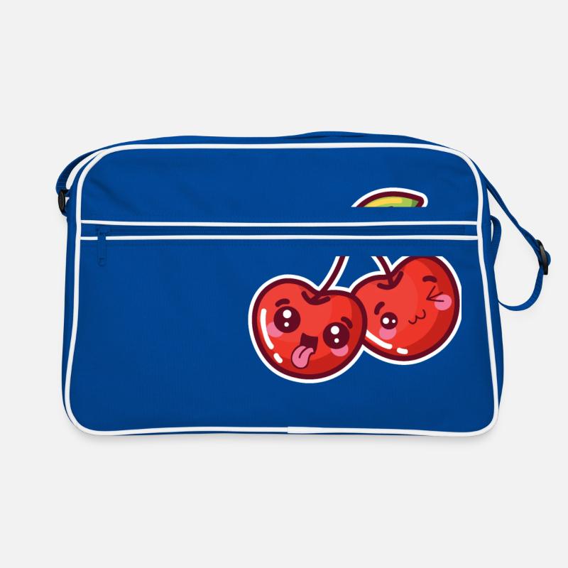 Saure Kirsche Retro Tasche