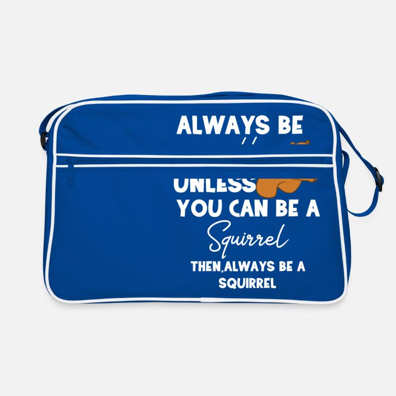 Eichhörnchen - Eichhörnchenfan - Be yourself Retro Tasche