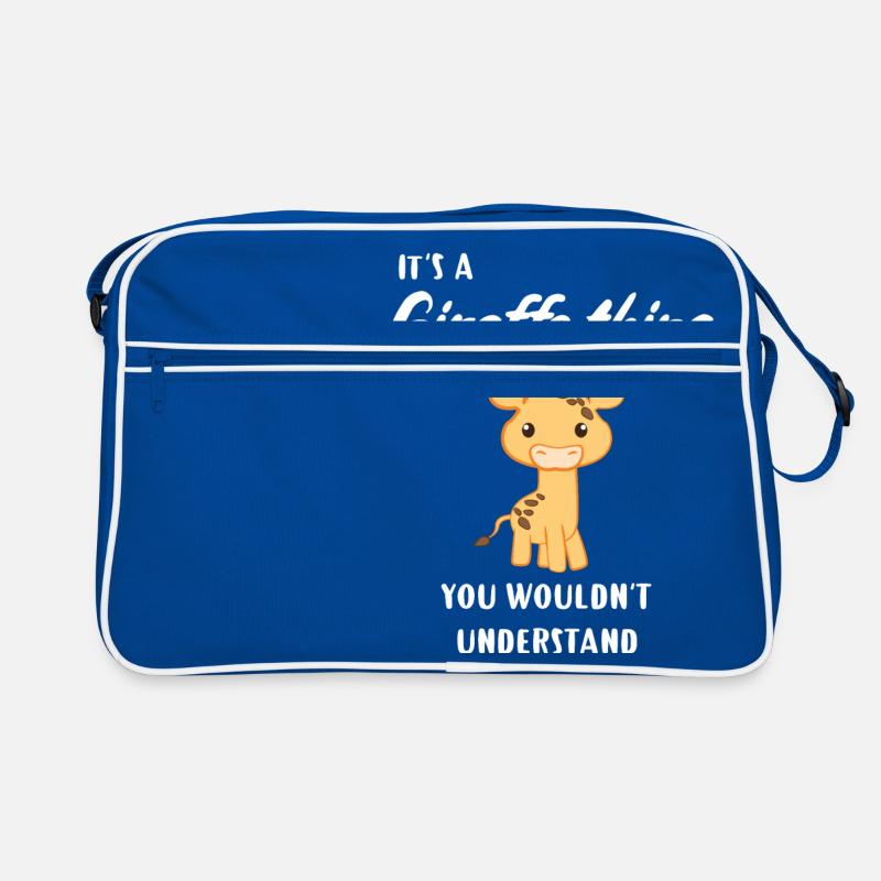 Giraffe - Giraffe - Giraffe fan - Gift Retro Bag