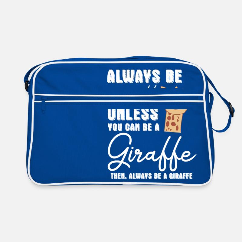 Giraffe - Giraffes - Giraffe fan - Be Yourself Retro Bag