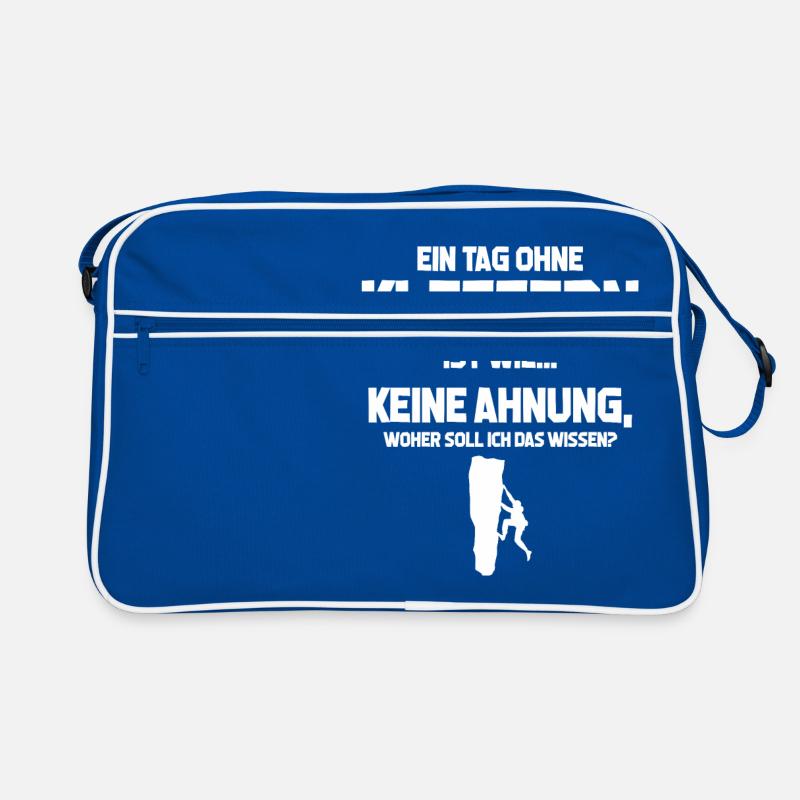 Sans escalade ? Impossible ! - Cadeau Sac Retro