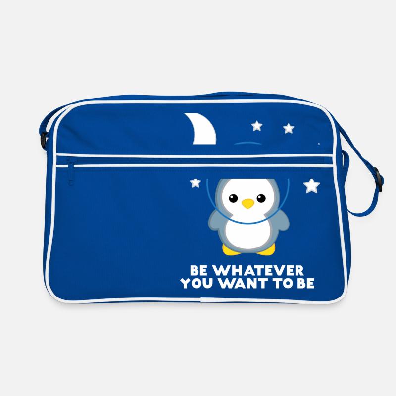 Pingouin - Pingouins - Penguin Motive - Soyez vous-même Sac Retro