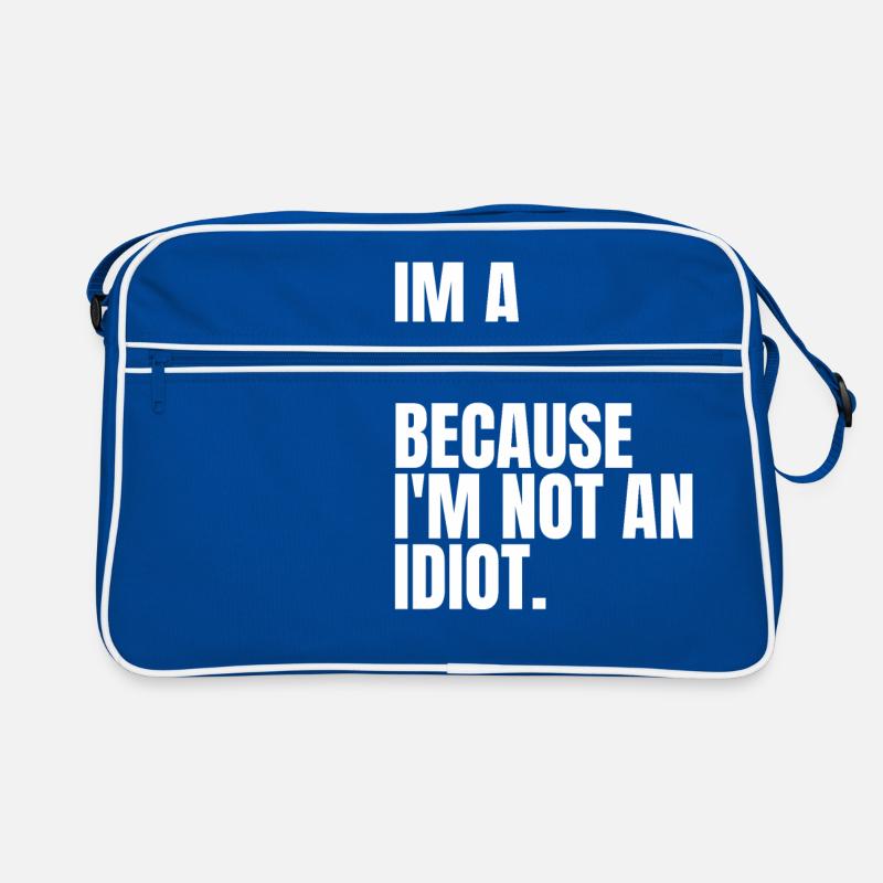 Ich bin eine Feministin Retro Tasche
