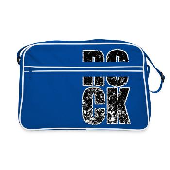 Musique hard rock - Sac Retro - bleu/blanc - Devant