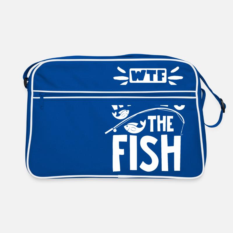 Angeln Retro Tasche