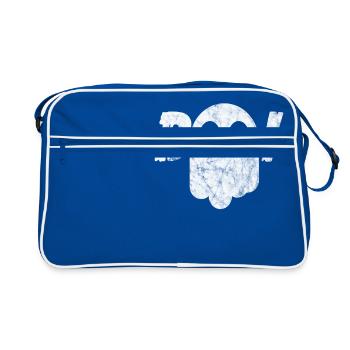 Overlay Ghost 1 01 - Retro Tasche - Blau/Weiß - Vorne