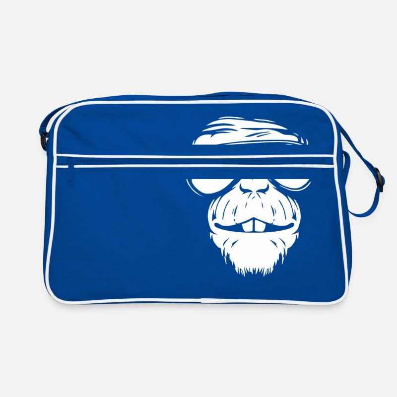 Affe Sonnenbrille Sommer Sonne Cool Retro Tasche