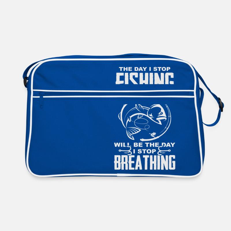 Cadeau de respiration de pêche Sac Retro
