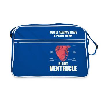 Rescue Service -Right Ventricle - Retro Bag - blue/white - Front