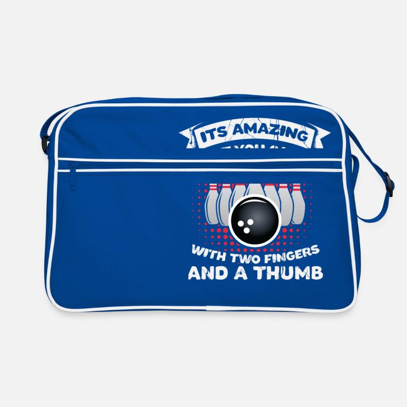 Cadeau de compétences de bowling Sac Retro