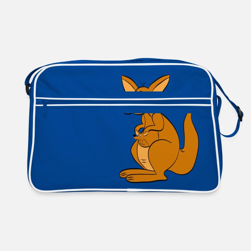 Känguru kangaroo Retro Tasche
