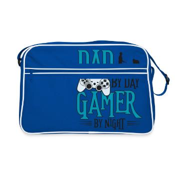 Jeux vidéo - Sac Retro - bleu/blanc - Devant
