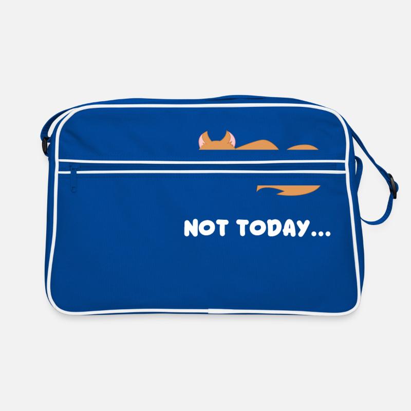 Eichhörnchen - Not today - Eichkätzchen - Geschenk Retro Tasche