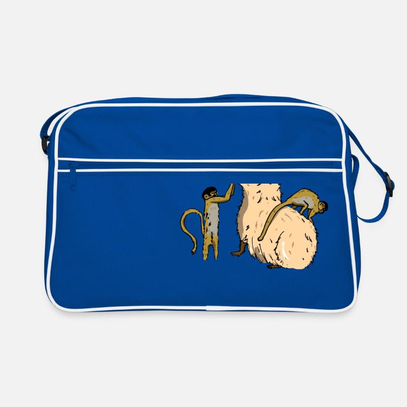 Capybara gift cute animal squirrel monkey Retro Bag