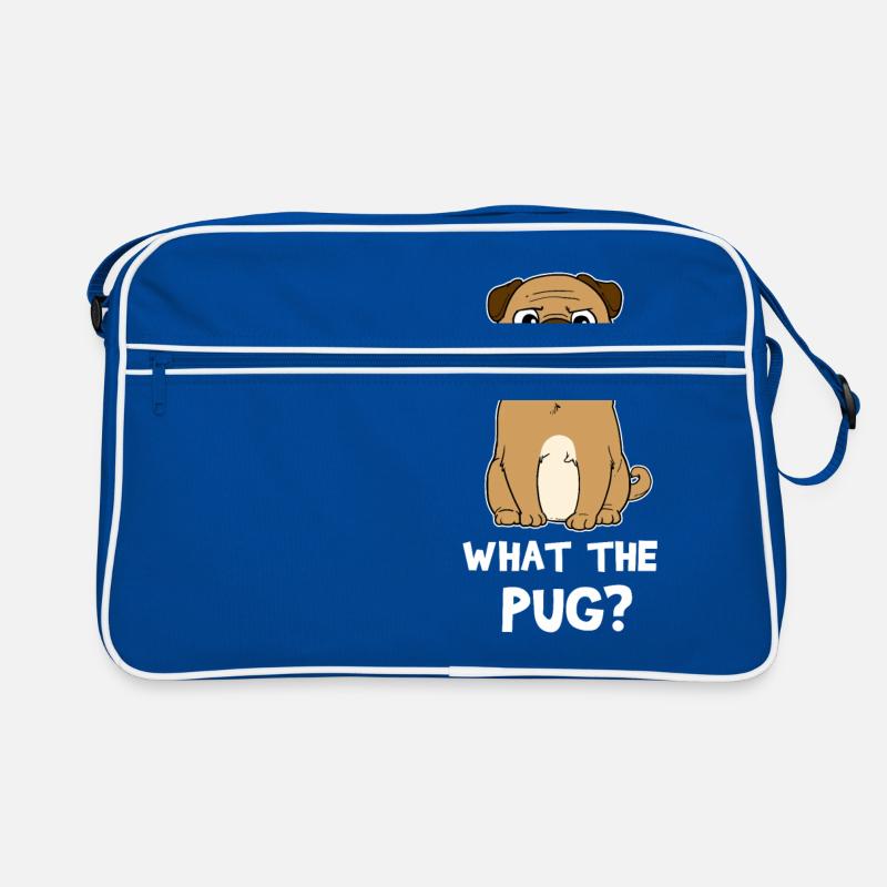 Ce que le chien carlin Sac Retro