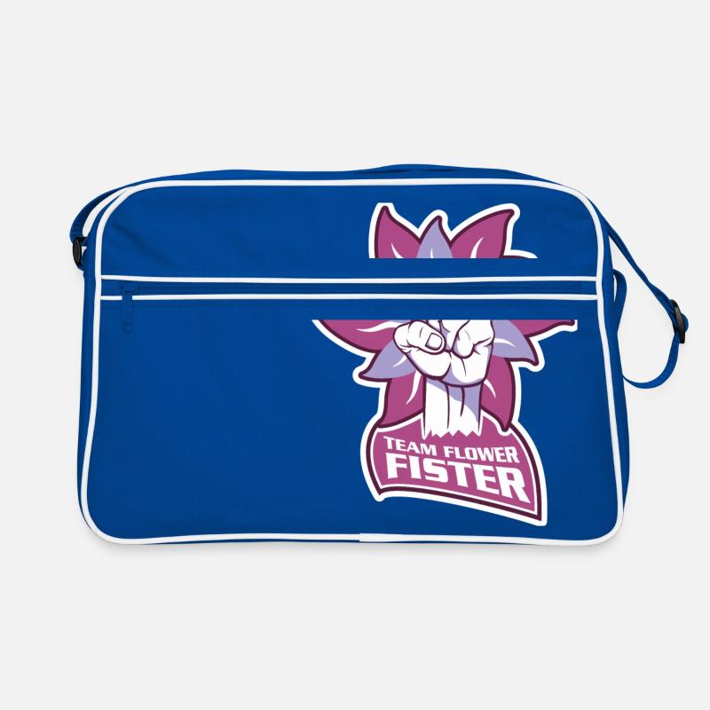 Team Flowerfister Flower Gift Idea Gift Idea Retro Bag
