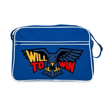 Will to Win Arend - Retro Bag - blue/white - Front