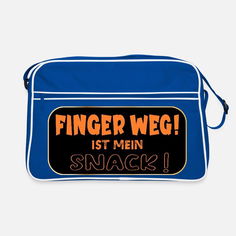 Finger Weg Snack Retro Tasche