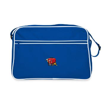 Tool Set DIY Heroes - Retro Bag - blue/white - Front