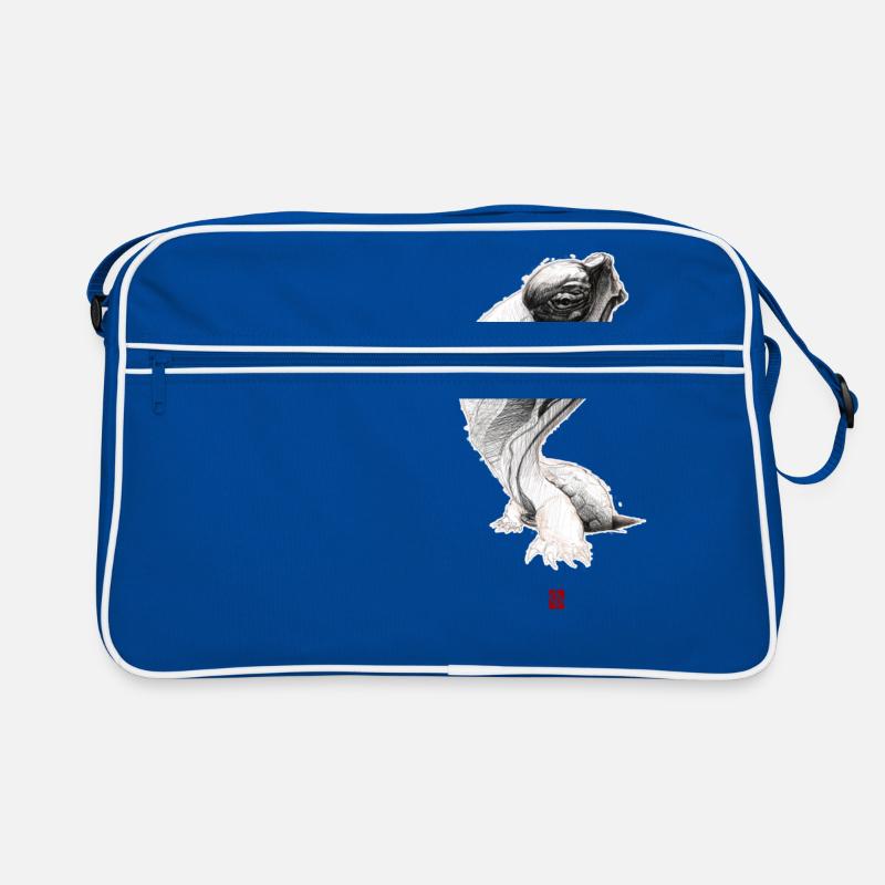 Sketchy Turtle Retro Bag