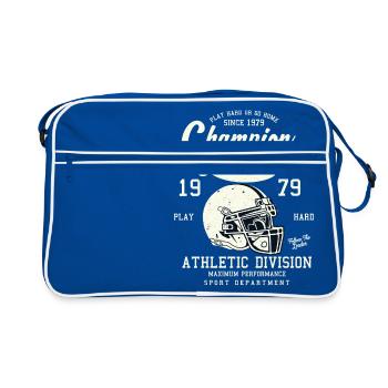 Champion League - Retro Bag - blue/white - Front