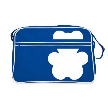 Carl Weiss - Retro Bag - blue/white - Front