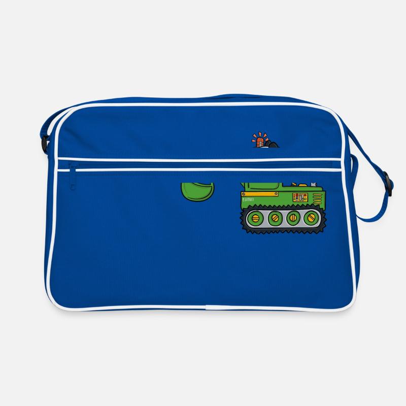 Panda Chantier de construction Sac Retro
