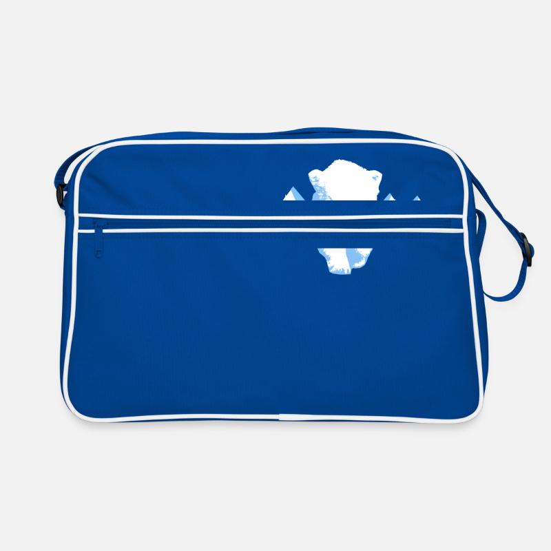 Eisbär Baby Arktik Eisbaer Retro Tasche