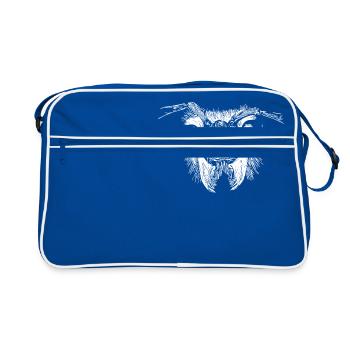 Insecte - Guêpe - Abeille - Sac Retro - bleu/blanc - Devant