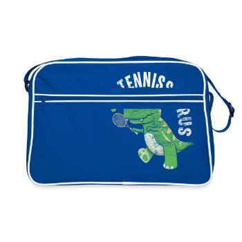 Tennis - Sac Retro - bleu/blanc - Devant