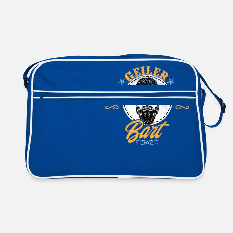 Geiler Typ Mit Bart Barbier Vollbart - Geschenk Retro Tasche