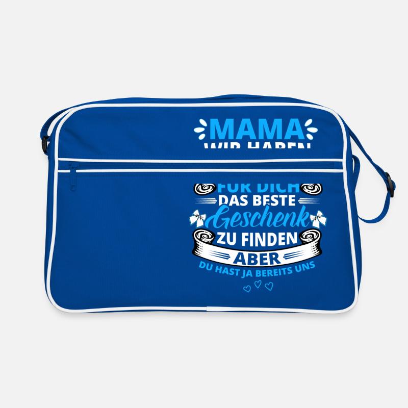 Mutter Mama beste Geschenk Vintage Spruch Retro Tasche