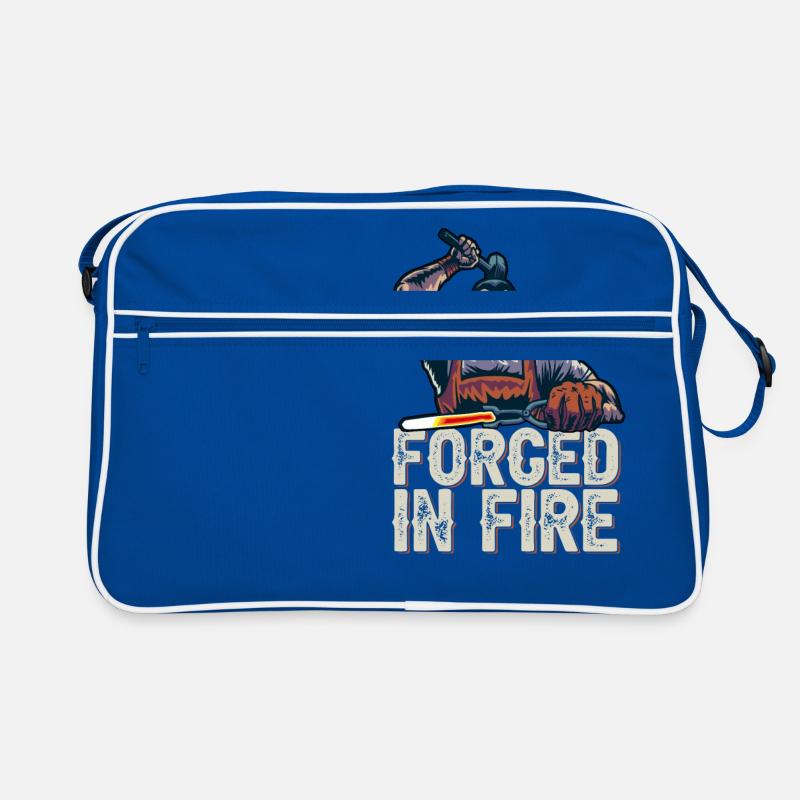 Blacksmith Forged In Fire Forging Metalbuilder Retro Bag