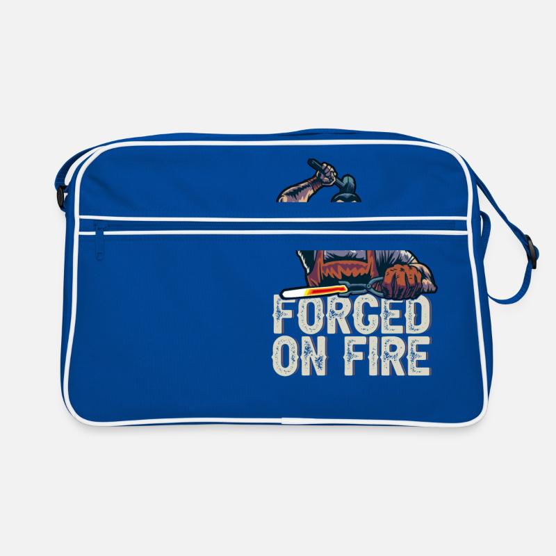 Forged Dans Fire Forgeron Métallurgique Sac Retro
