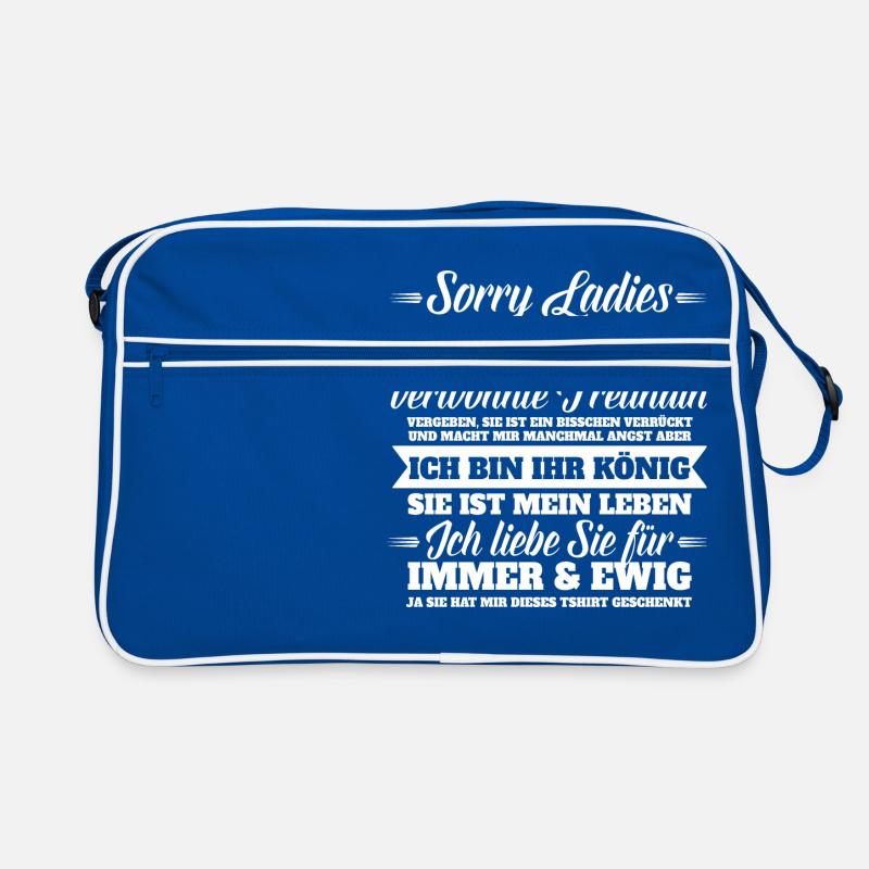 Sorry Ladys dieser Kerl Freund Ehemann Paar Gesche Retro Tasche